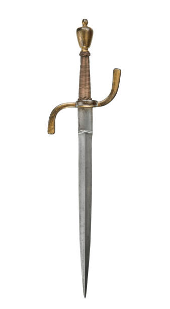 istock Gilt European dagger vintage medieval 933712250