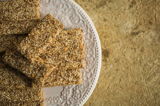 istock Healthy cookies with sesame 933714812