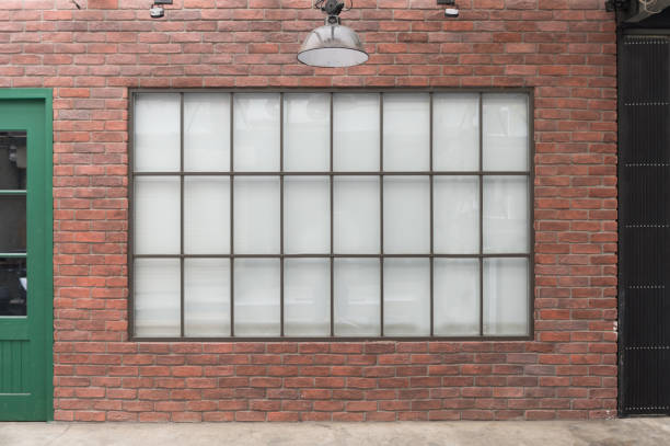 istock Shop Boutique Store Front with Big Window and Place for Name 933720624