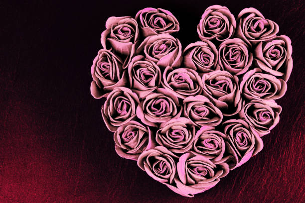 istock Valentine's Day - hearts of roses 933736994