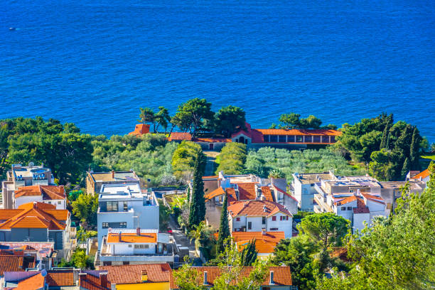 istock Adriatic coast sea coastline. 933790492