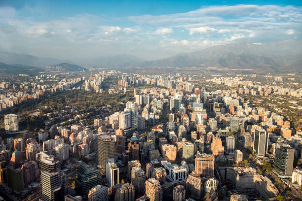 istock Aerial View Of Santiago, Chile 933796280
