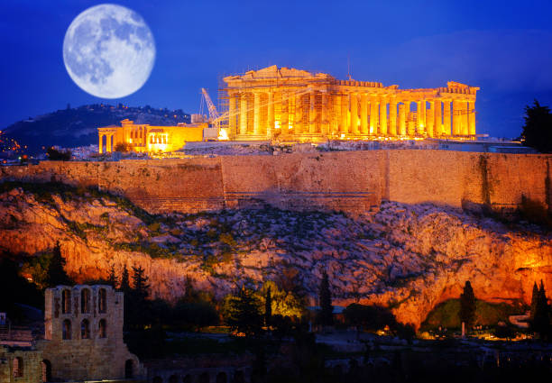 istock Famous skyline of Athens, Greece 933811978