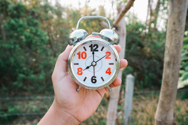 istock An Alarm Clock Set To 8 AM to Represent Time That People Going to Work #2 933812192