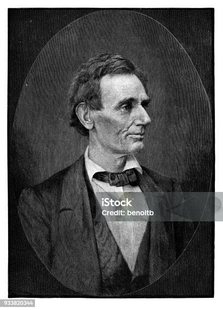 Abraham Lincoln Stock Illustration - Download Image Now - Abraham Lincoln, 19th Century, 19th Century Style