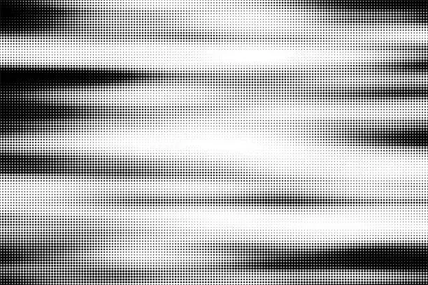 Vector illustration of Vector Halftone Motion