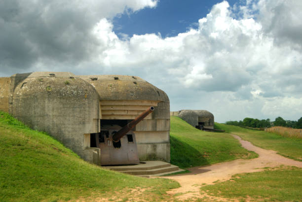 istock Atlantic Wall: bunker near the coast of Normandy 933850136