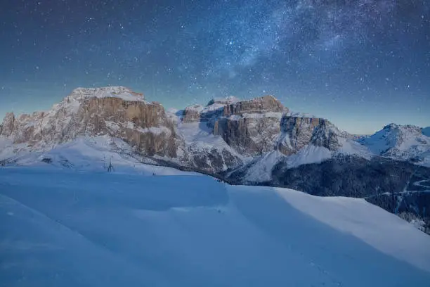Milky Way, Star - Space, Dolomite, Galaxy, European Alps, Mountain, Italy