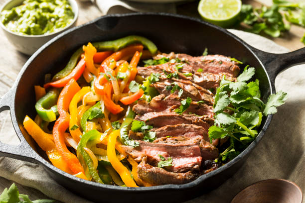 istock Homemade Beef Steak Fajitas 933856316