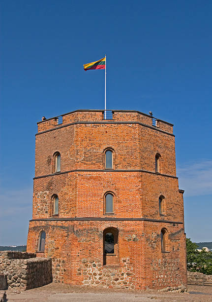 Gediminas Castle stock photo