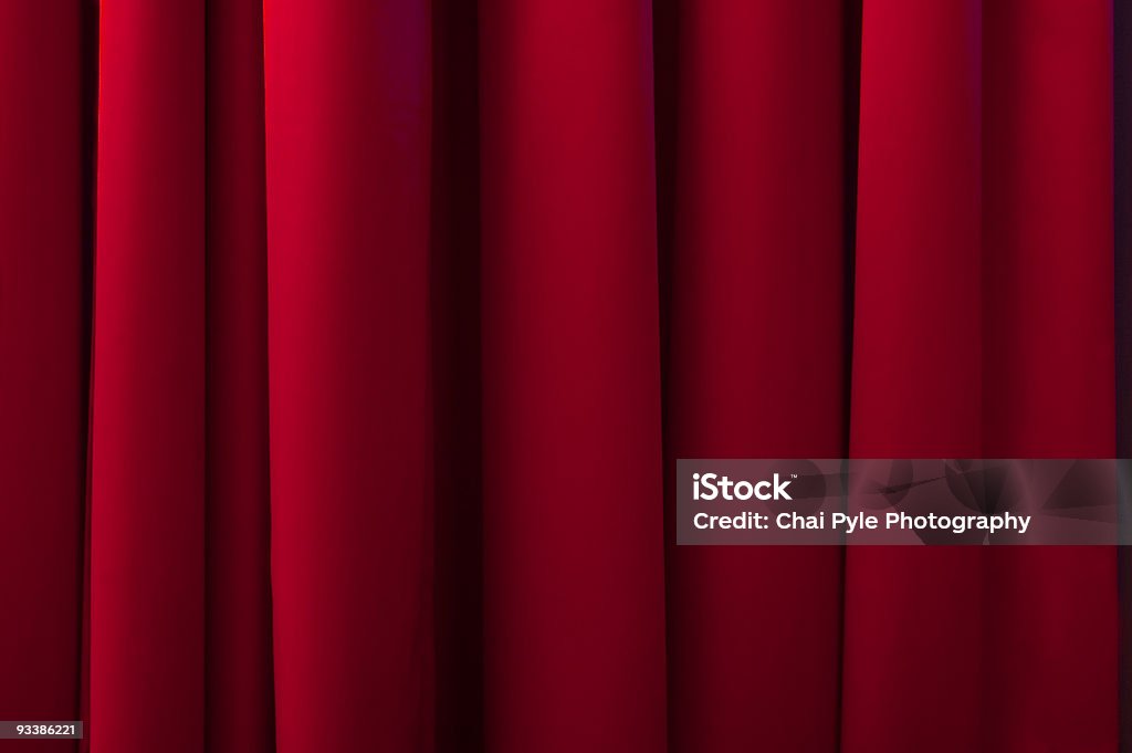 Cortinas de palco - Foto de stock de Cortina royalty-free