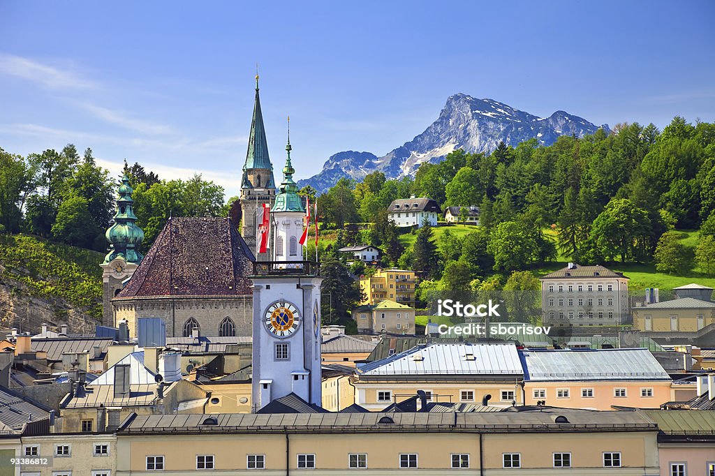 Town hall in Salzburg  Architecture Stock Photo