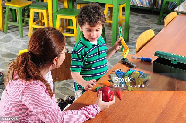 Happy Teaching And Studying Series See More Stock Photo - Download Image Now - Apple - Fruit, Desk, Teacher