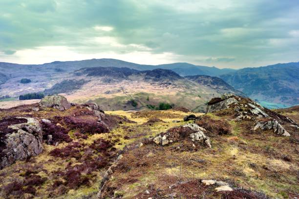 The summit rocks of King's Hows