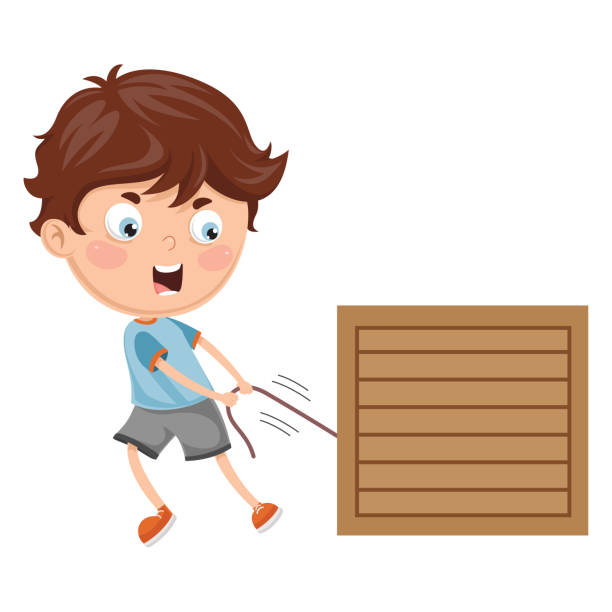 50+ Boy Carrying Wood Illustrations, Royalty-Free Vector Graphics ...