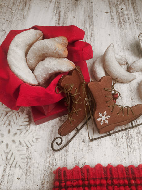istock Kavala Cookies with almond with sled 933903914