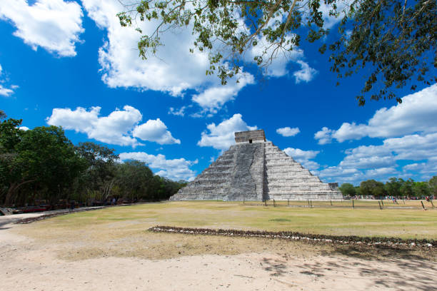 istock Temple of Kukulkan, pyramid in Chichen Itza, 933904268