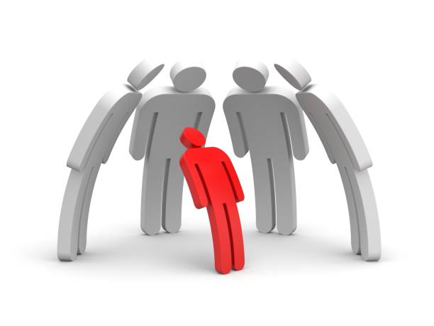 istock Boss and employee subordinates. 3d illustration 933906640