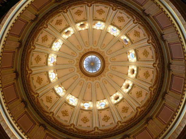 istock Bottom View of Sacramento Capitol Dome 93390744
