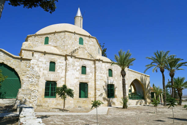 istock Hala Sultan Tekke Mosque near Larnaca, Cyprus. 933911658