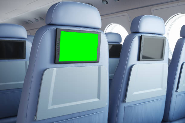 Airplane Seat With Entertainment System
