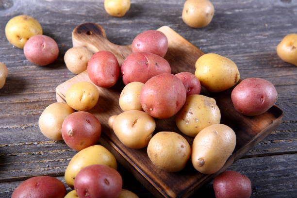 istock Colorful Baby Potatoes 933926984