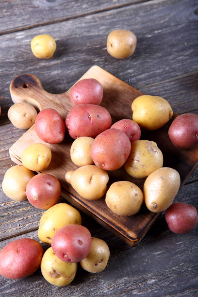 istock Colorful Baby Potatoes 933927016