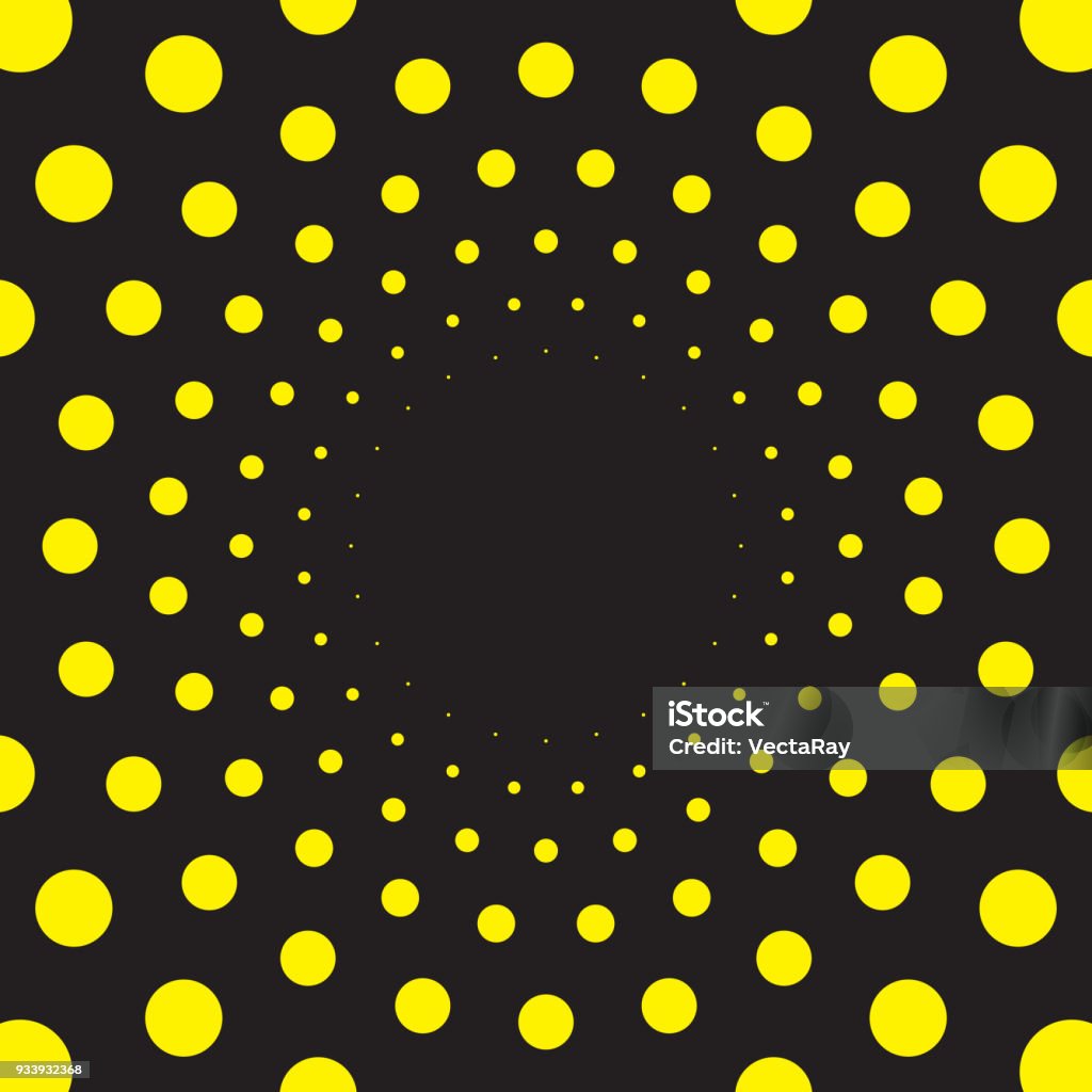 Pattern Rdiating Background Abstract Radiating Dot Pattern Background Stock Illustration - Download ...