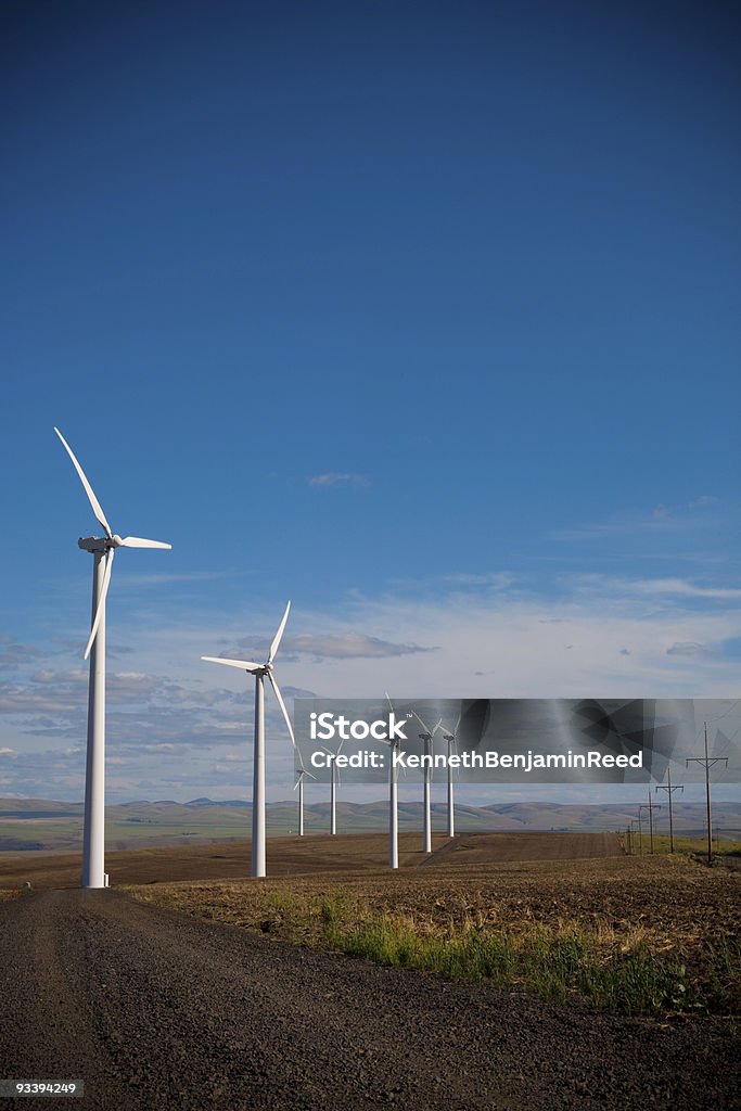 風力発電 - オレゴン州のロイヤリティフリーストックフォト