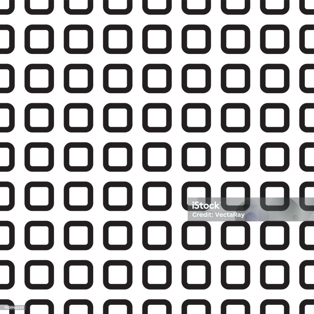 Patterns With A Rounded Square Seamless Geometric Rounded Square Tile Pattern Background Stock ...