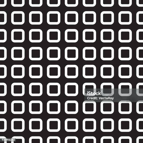 Patterns With A Rounded Square Seamless Geometric Rounded Square Tile Pattern Background Stock ...