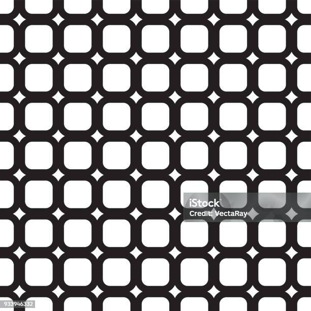 Patterns With A Rounded Square Seamless Geometric Rounded Square Tile Pattern Background Stock ...