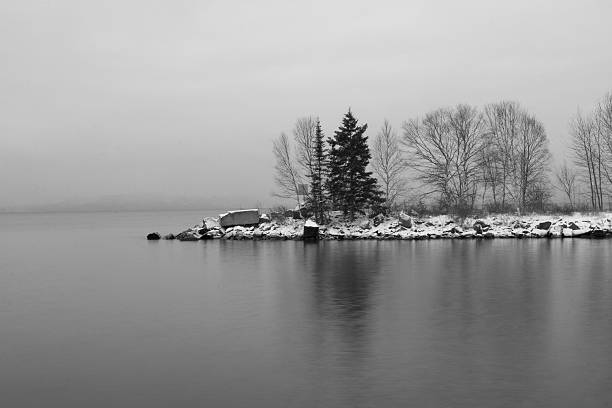 Winter Water stock photo