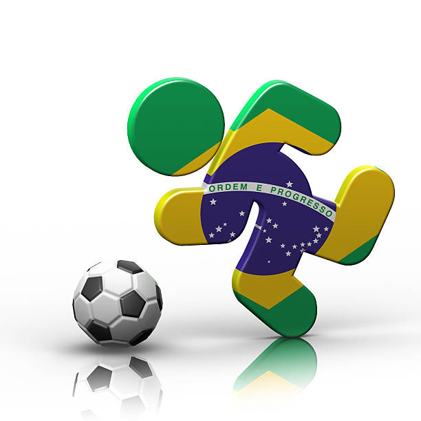 Brazilian Soccer stock photo