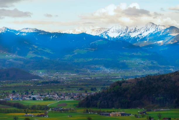 istock Alpine village in Switzerland 933959766