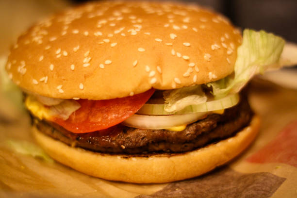 istock Fast Food Burger Eating 933985746