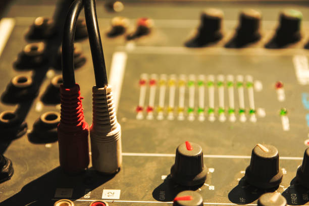 istock Signal on the mixer. 933996146
