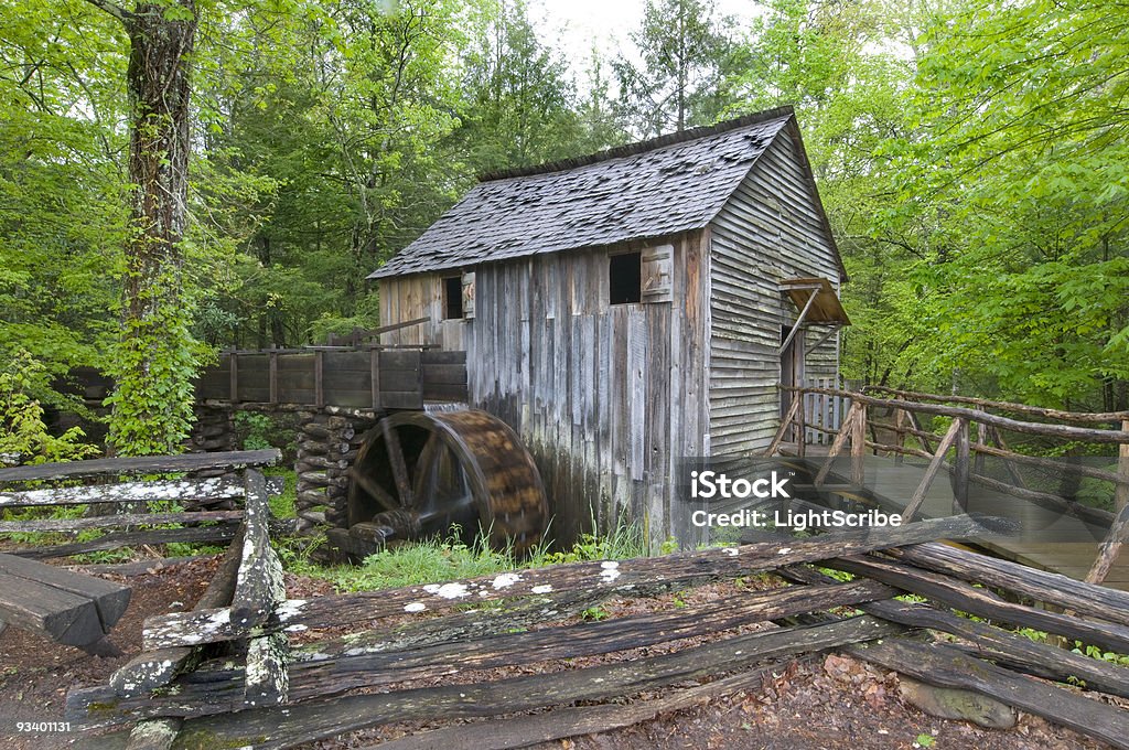 Cable Mill, cades cove, Smoky Mountains  Antique Stock Photo