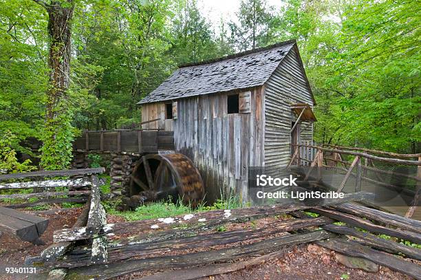 Cable Mill Cades Cove Smoky Mountains Stock Photo - Download Image Now - Antique, Appalachia, Architecture