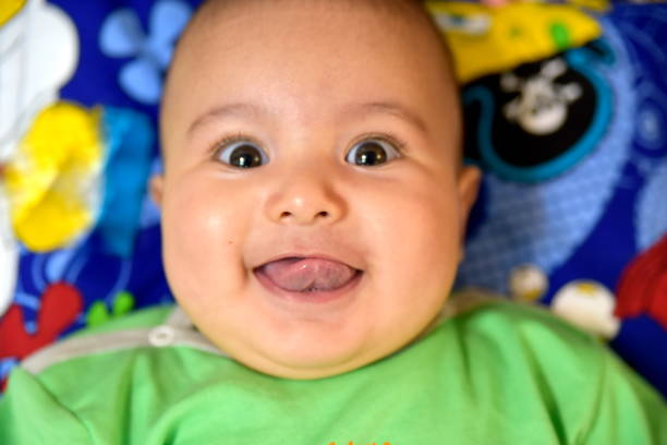 istock Close-up 4 months old baby at home 934020098