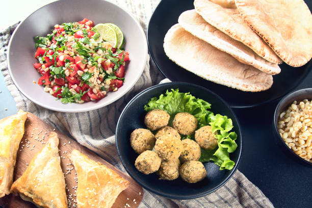 istock Selection of arabic food. 934027450