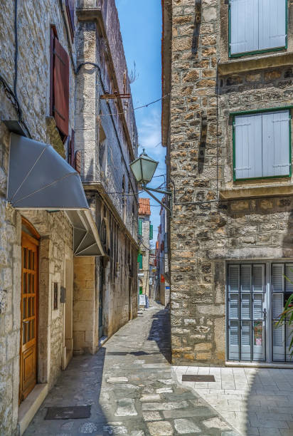 istock Street in Trogir, Croatia 934053502