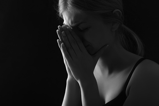 Woman Crying Stock Photo - Download Image Now - Women, Cut Out,  Disappointment - iStock
