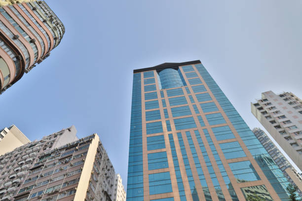 istock the city view of Wan Chai architecture 934083930