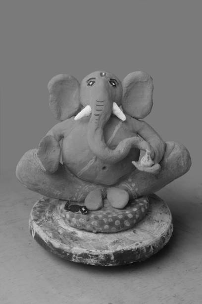istock small handmade sculpture of Lord Gajanana 934092802