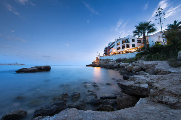 istock Mediterranean village at dusk 934104664