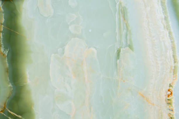 istock Shiny onyx texture with easy green hue 934104852