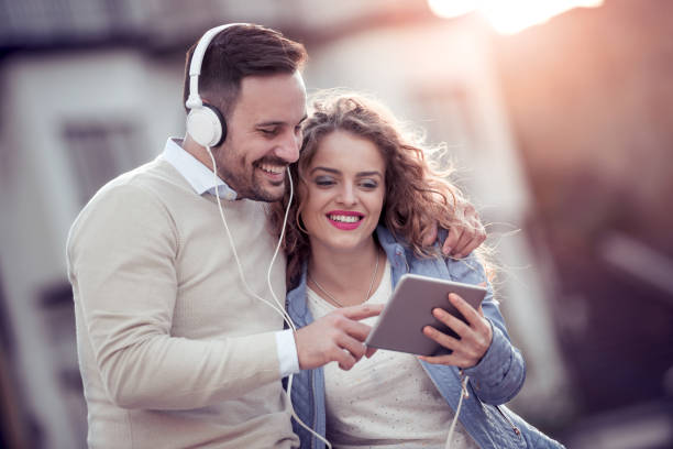 istock Couple having fun outdoors 934108144