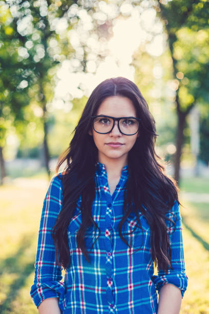 istock Beautiful woman's portrait among nature 934114154