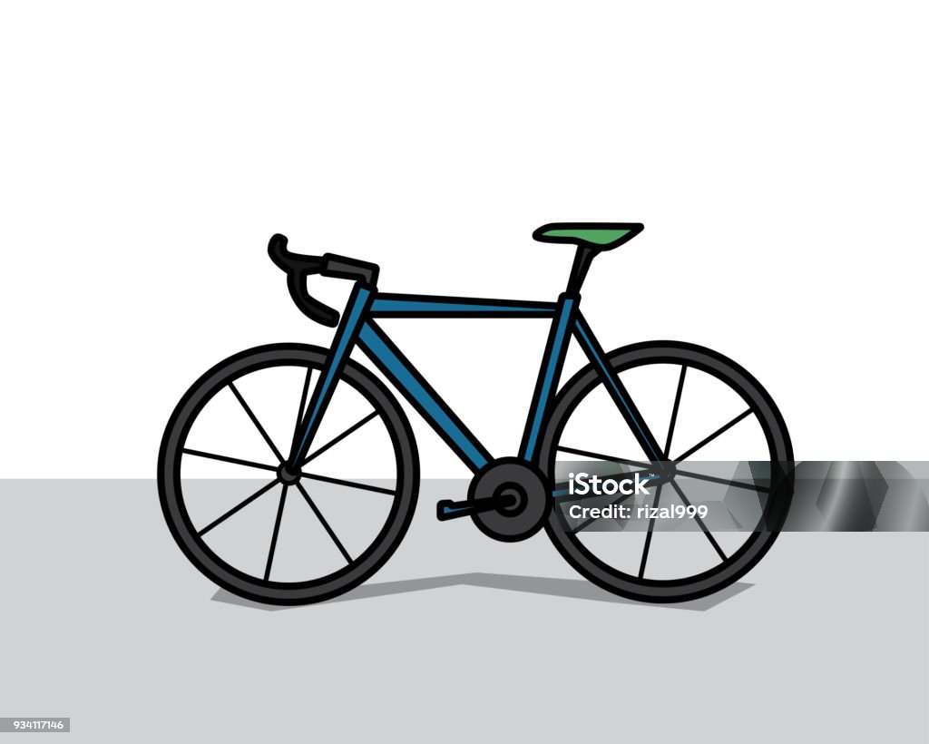 Ilustración de Ilustración De Diseño De Dibujos Animados De Bicicletas y  más Vectores Libres de Derechos de Andar en bicicleta - iStock